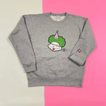 huNGry JumBlE CLASSIC SWEAT TOPS GRAY(HUNGRY CROWN)