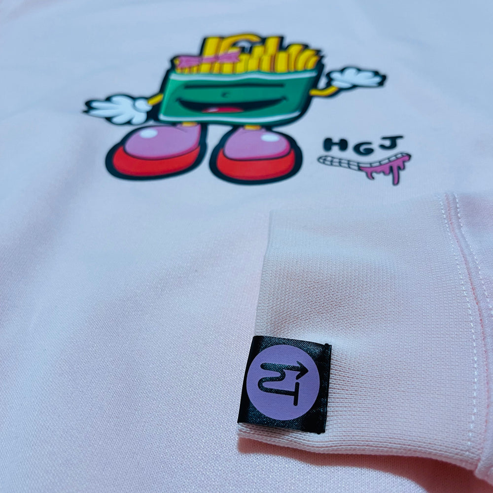 huNGry JumBlE CLASSIC SWEAT TOPS PINK(FREPPY)