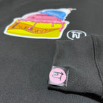 huNGry JumBlE CLASSIC SWEAT TOPS BLACK(MELTY ICEE'S)